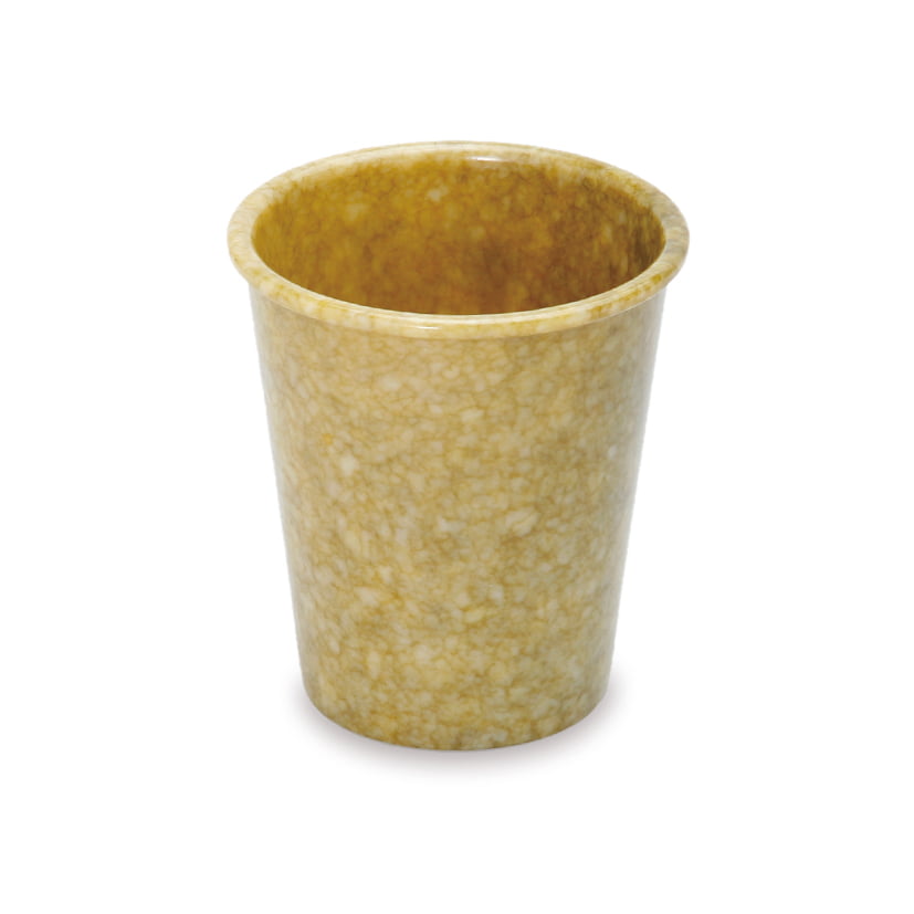 Hightide - MARBLED MELAMINE CUP - Mustard