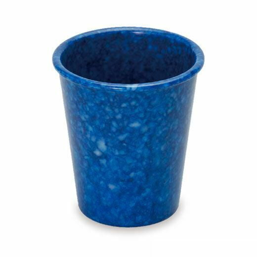 Hightide - MARBLED MELAMINE CUP - Navy