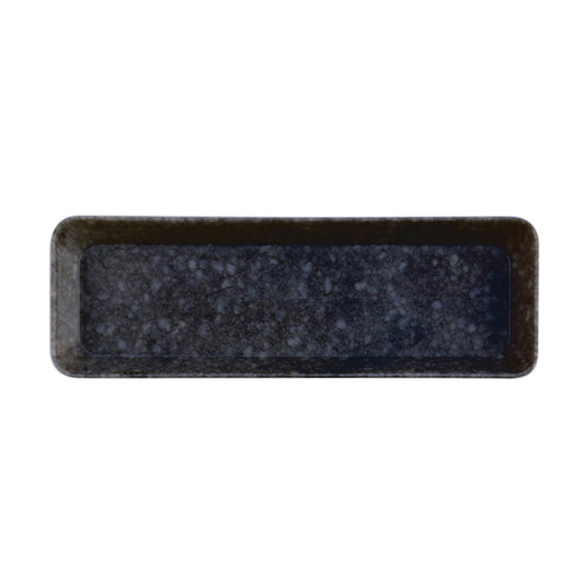 Hightide - MARBLED MELAMINE PEN TRAY - Black