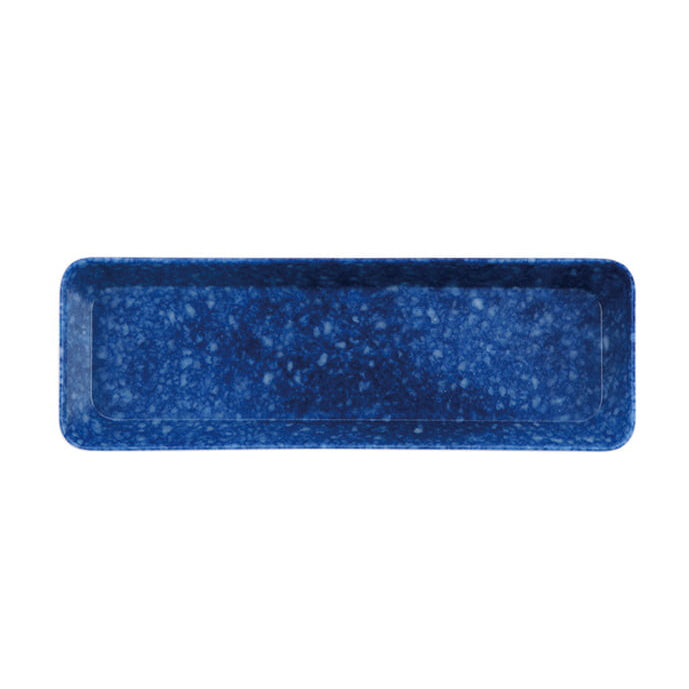 Hightide - MARBLED MELAMINE PEN TRAY - Navy