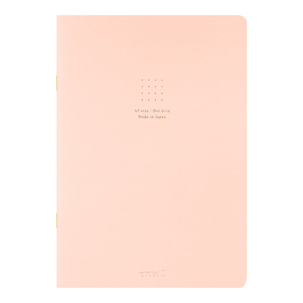 Midori - COLOR DOT GRID NOTEBOOK - Pink