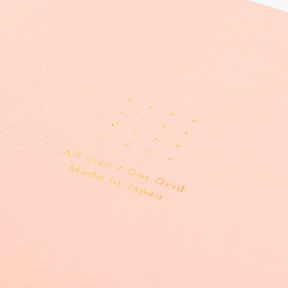 Midori - COLOR DOT GRID NOTEBOOK - Pink
