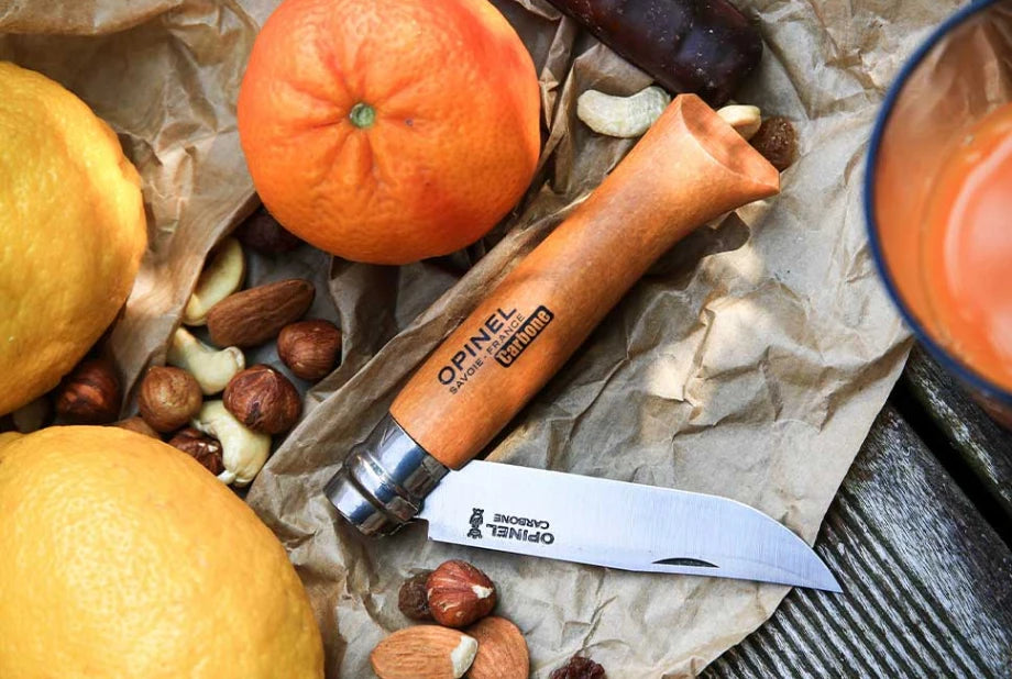 Opinel - Taschenmesser N°08 Carbon/Karbonstahl