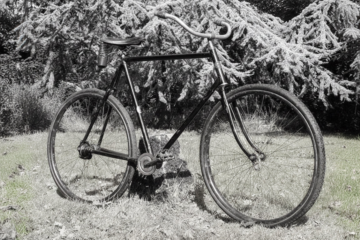 Poster Rambler Chainless - Vintage Bicycle Art Print (Chicago 1901)