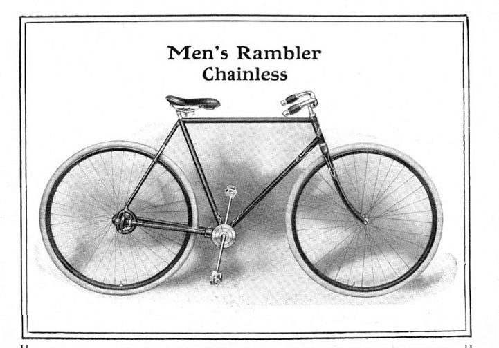 Poster Rambler Chainless - Chicago/USA, 1901