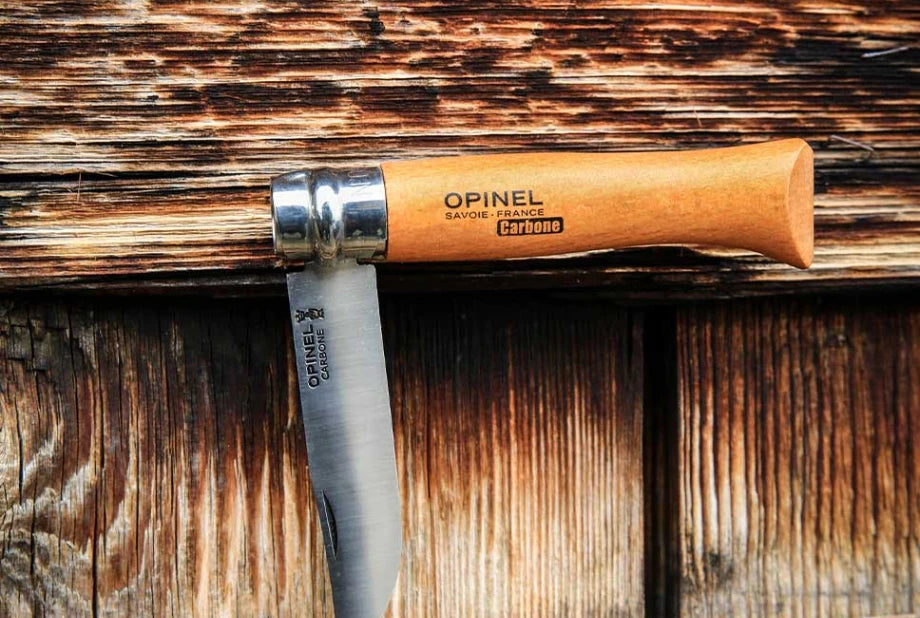 Opinel - Taschenmesser N°08 Carbon/Karbonstahl
