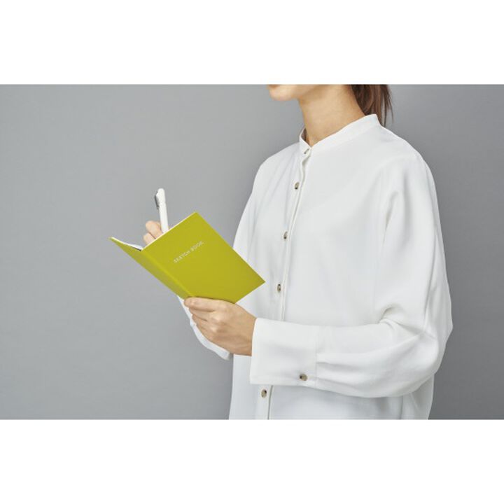 Kokuyo Sketch Book, kariert 3 mm, 95 × 165 mm, Yello