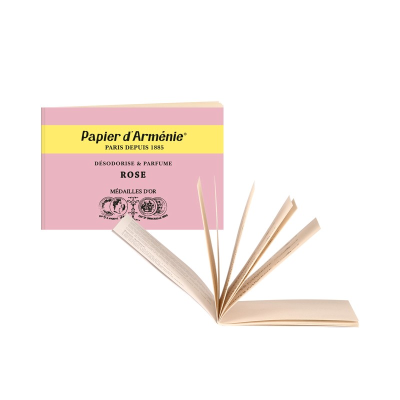 Papier d'Arménie® - Heftchen - Rose (2er Set)