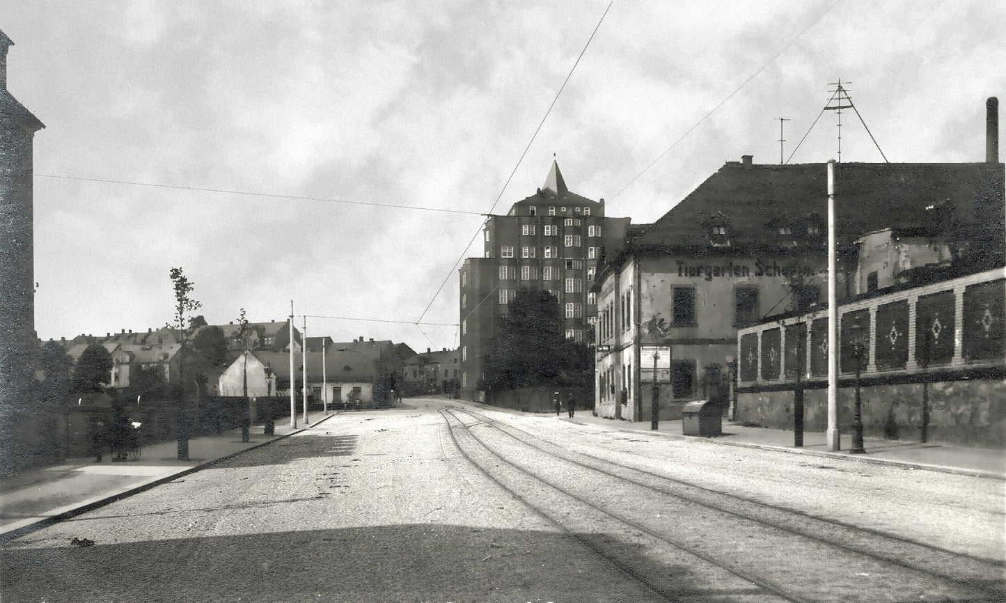 Poster Cammann Hochhaus - Chemnitz, 1926