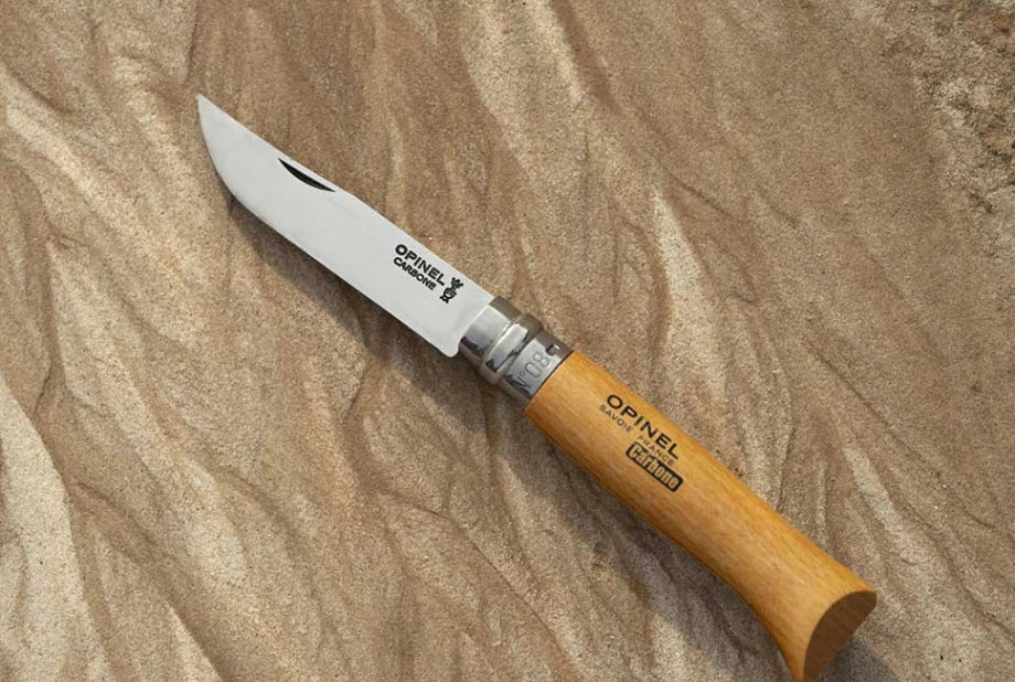 Opinel - Taschenmesser N°08 Carbon/Karbonstahl