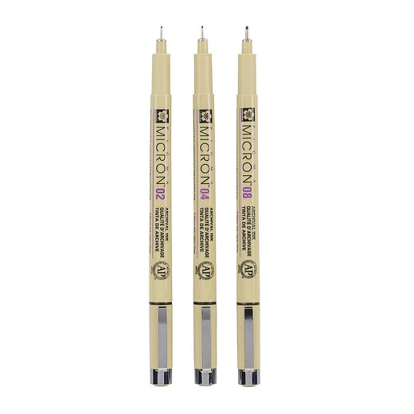SAKURA Pigma MICRON™ - 3 Fineliners - Black