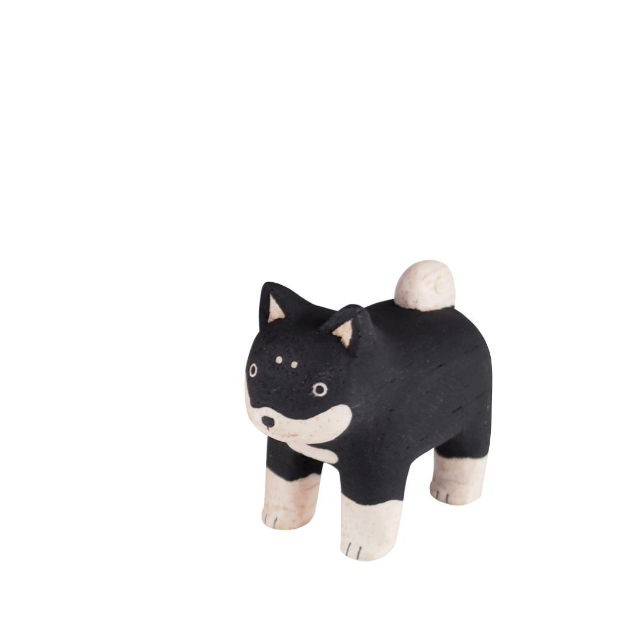 T-LAB - Pole Pole Holztier - Shiba Inu Kind