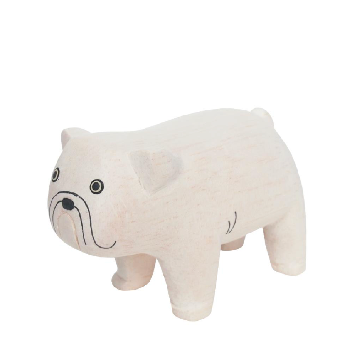 T-LAB - Pole Pole Holztier - Bulldogge
