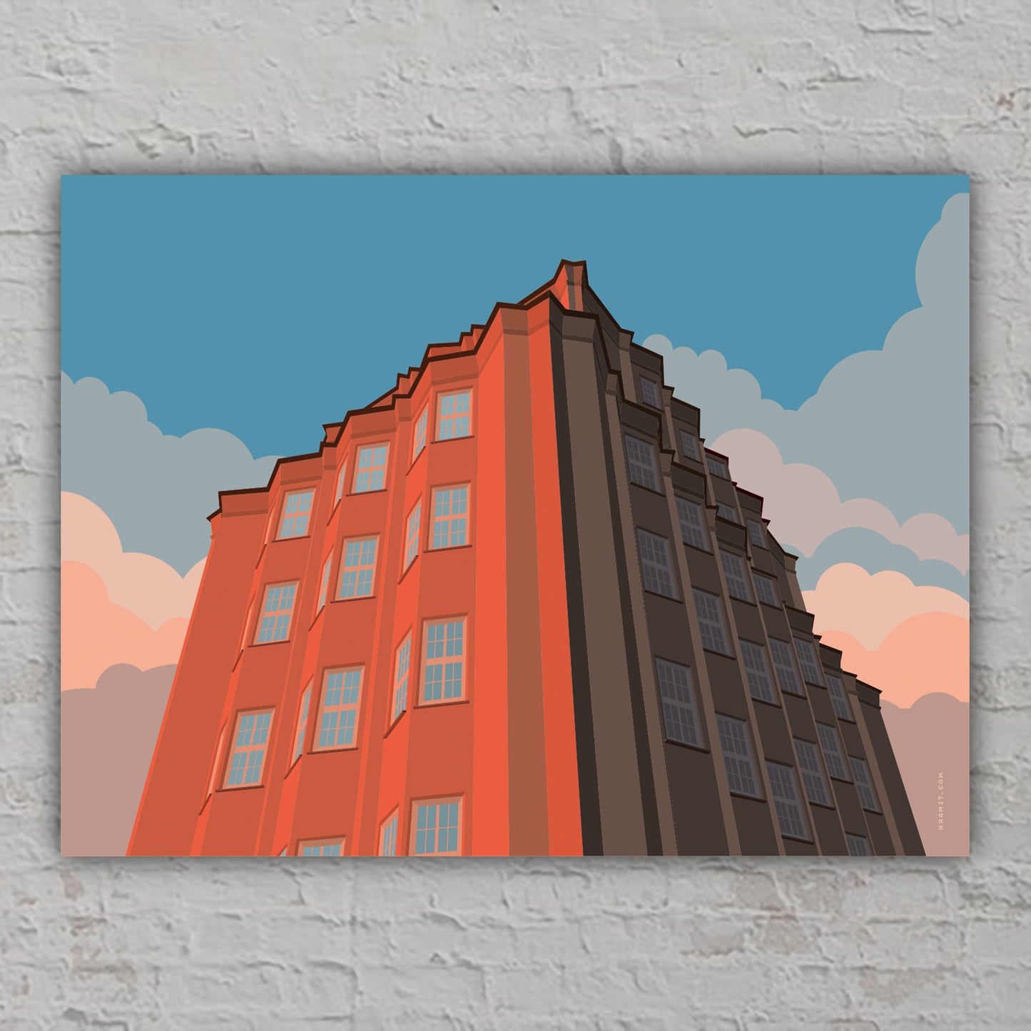 Poster Cammann Hochhaus - Chemnitz, 1926