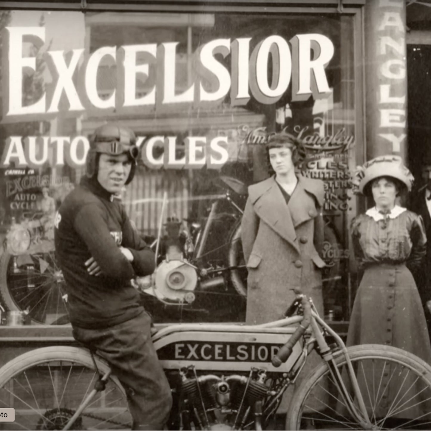 Poster Excelsior Board Tracker - Chicago/USA, 1914