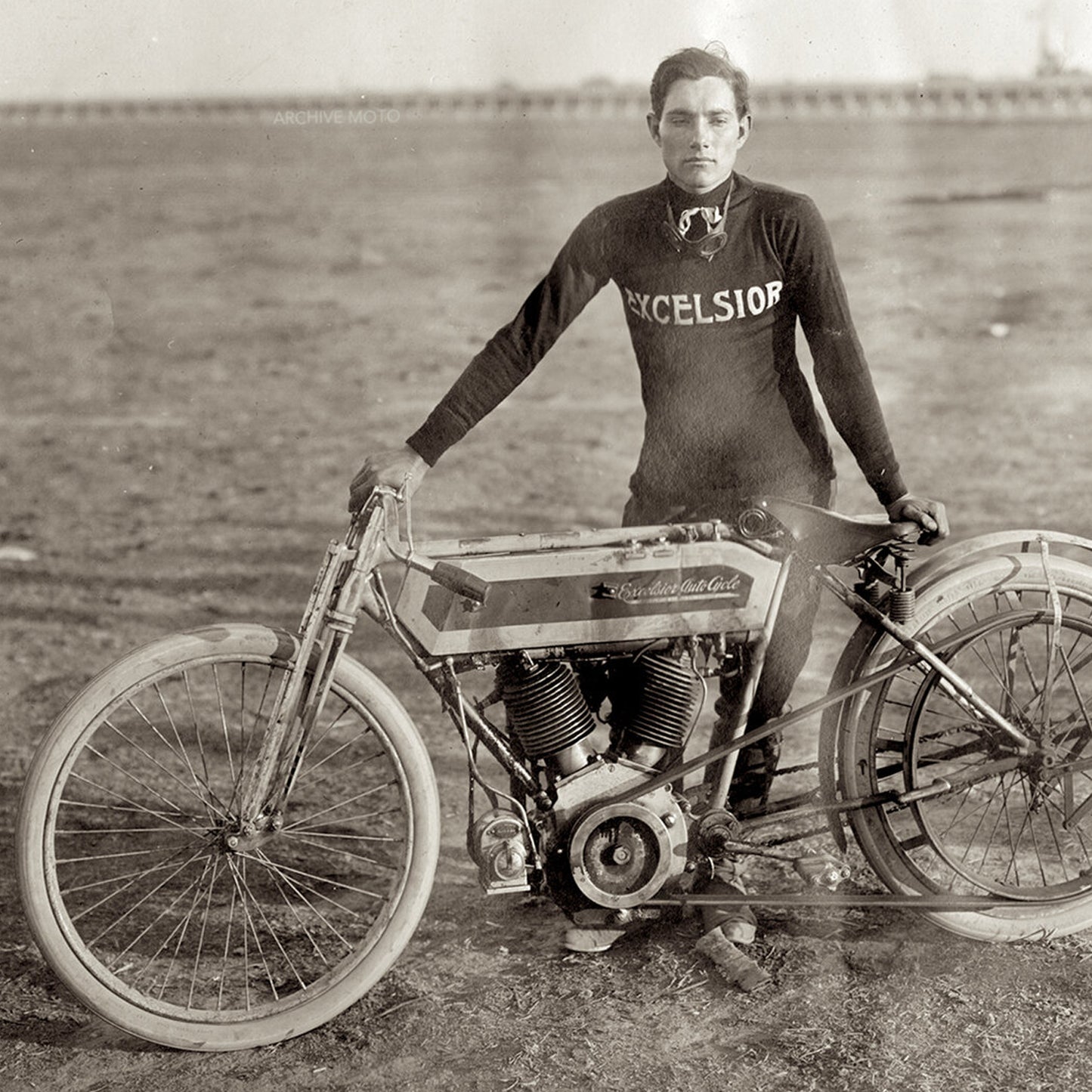 Poster Excelsior Board Tracker - Chicago/USA, 1914