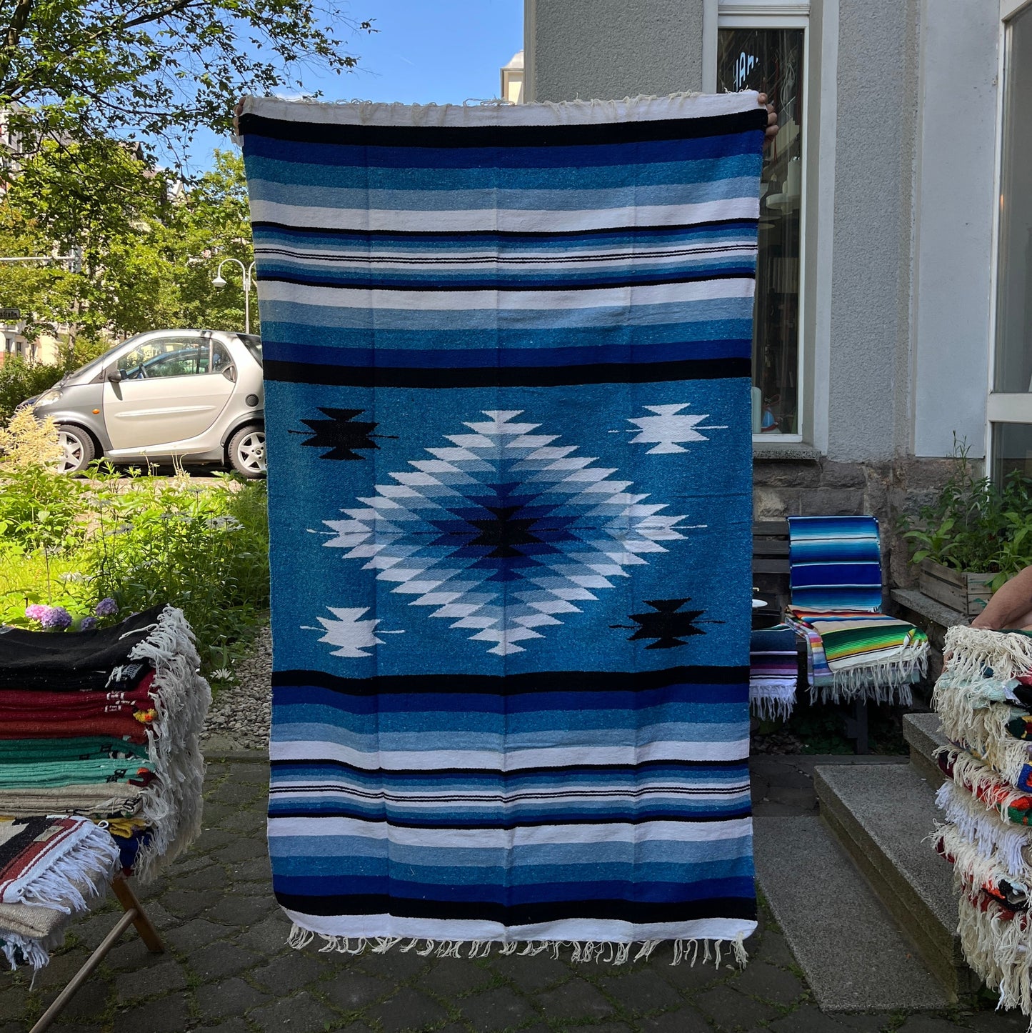 Westpath - Baja-Diamant-Decke - Blau-Töne