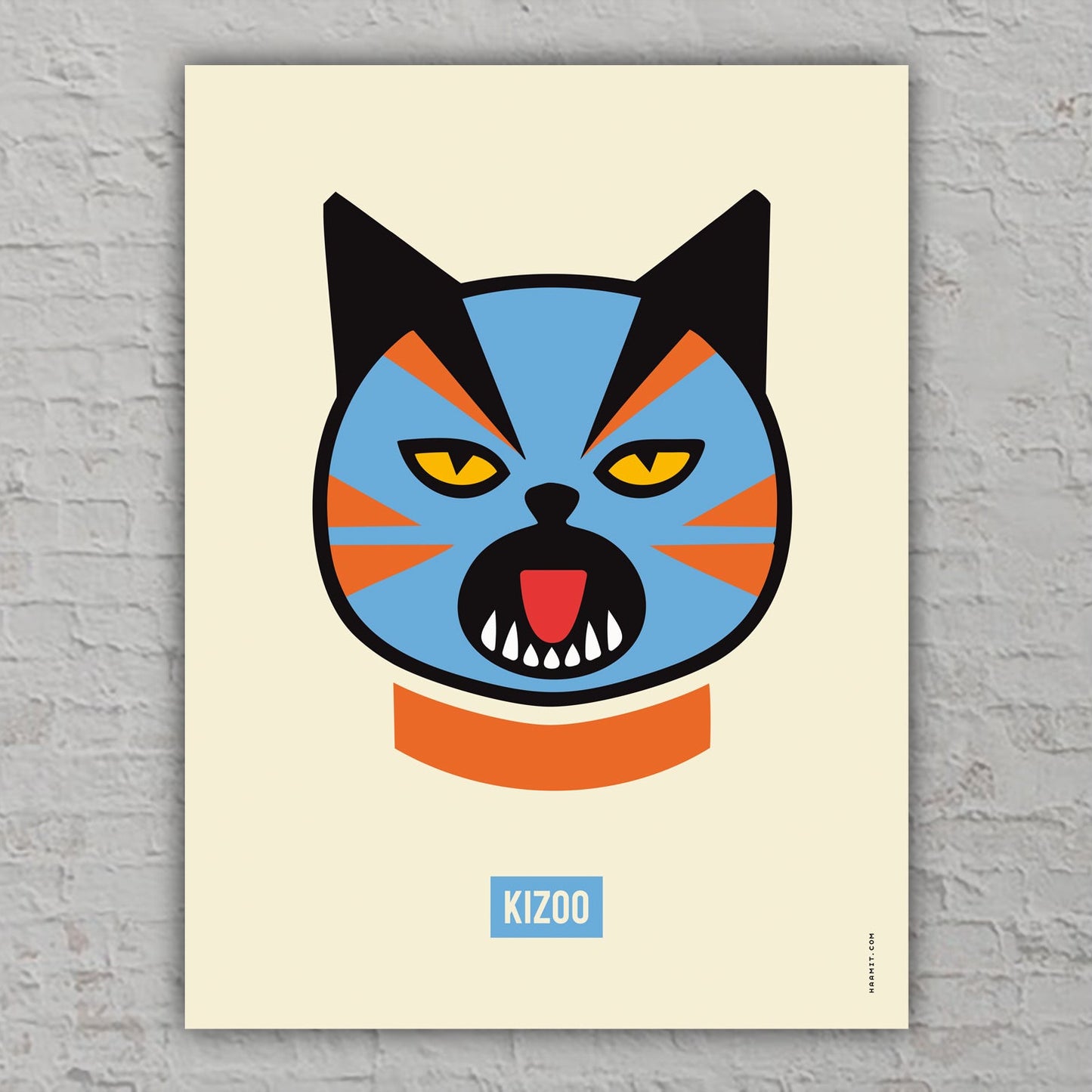 Poster "Lovely Cat Face", Art Print