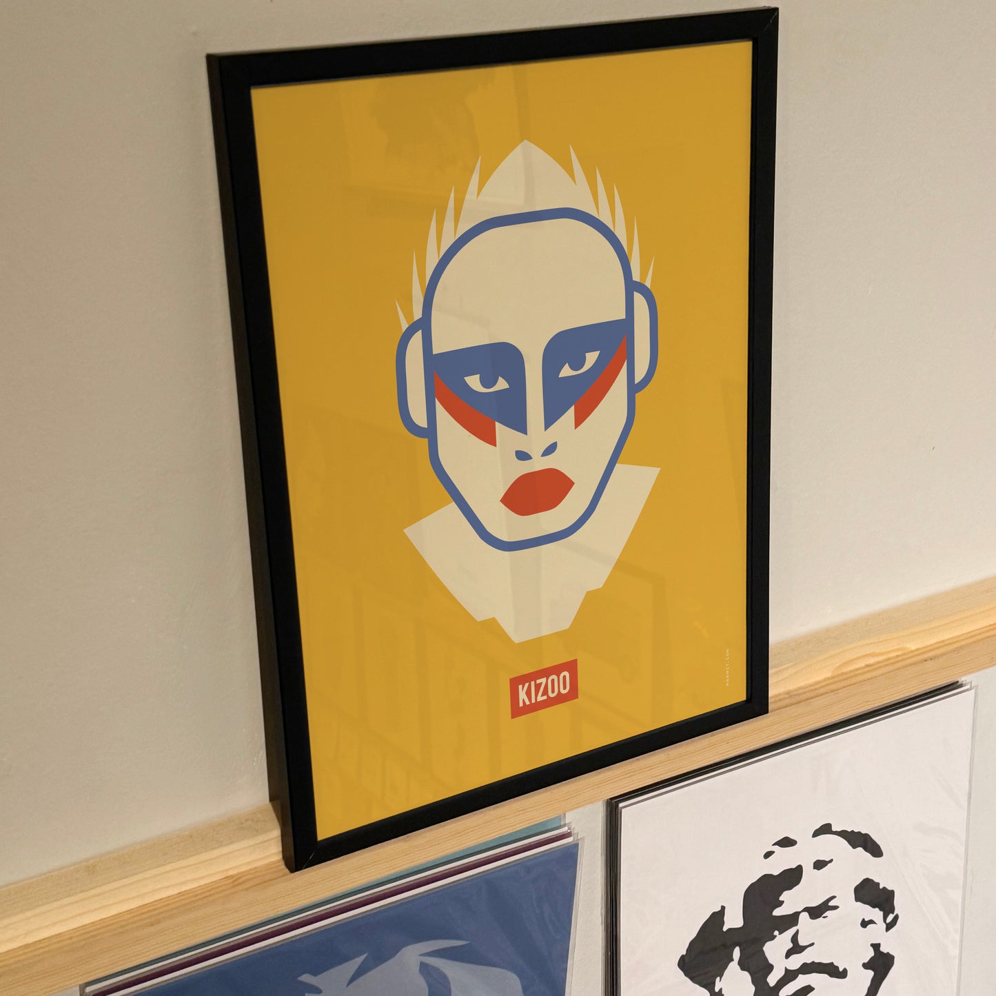 Poster "The banana man is here", art print