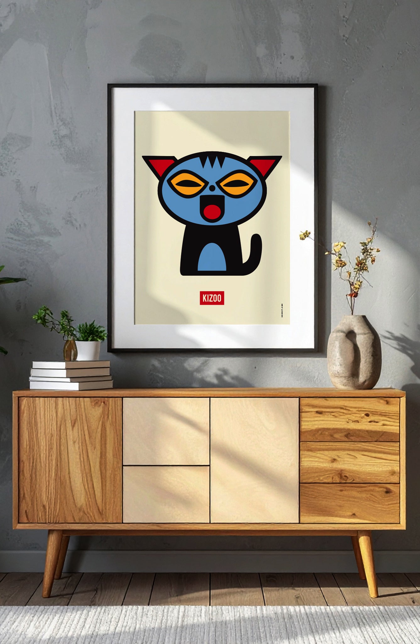 Poster "Japanese Cat", Art Print