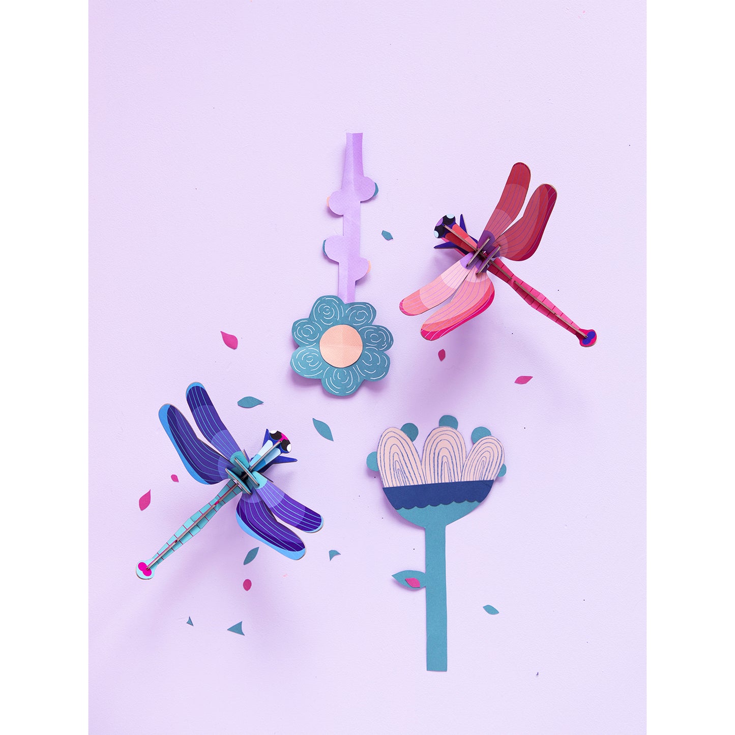 Studio ROOF - Wall Art - Ruby Dragonfly