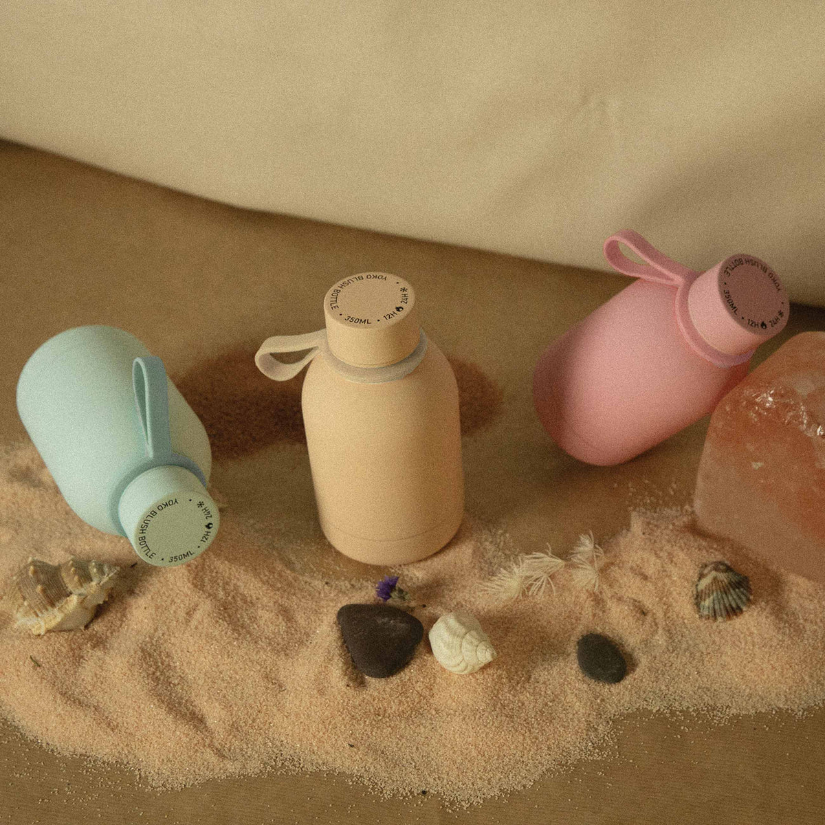 Thermosflasche Blush aus Keramik, Rosato 350 ml