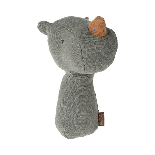 Maileg - Lullaby Friends, Nashorn Rassel - Kiefergrün