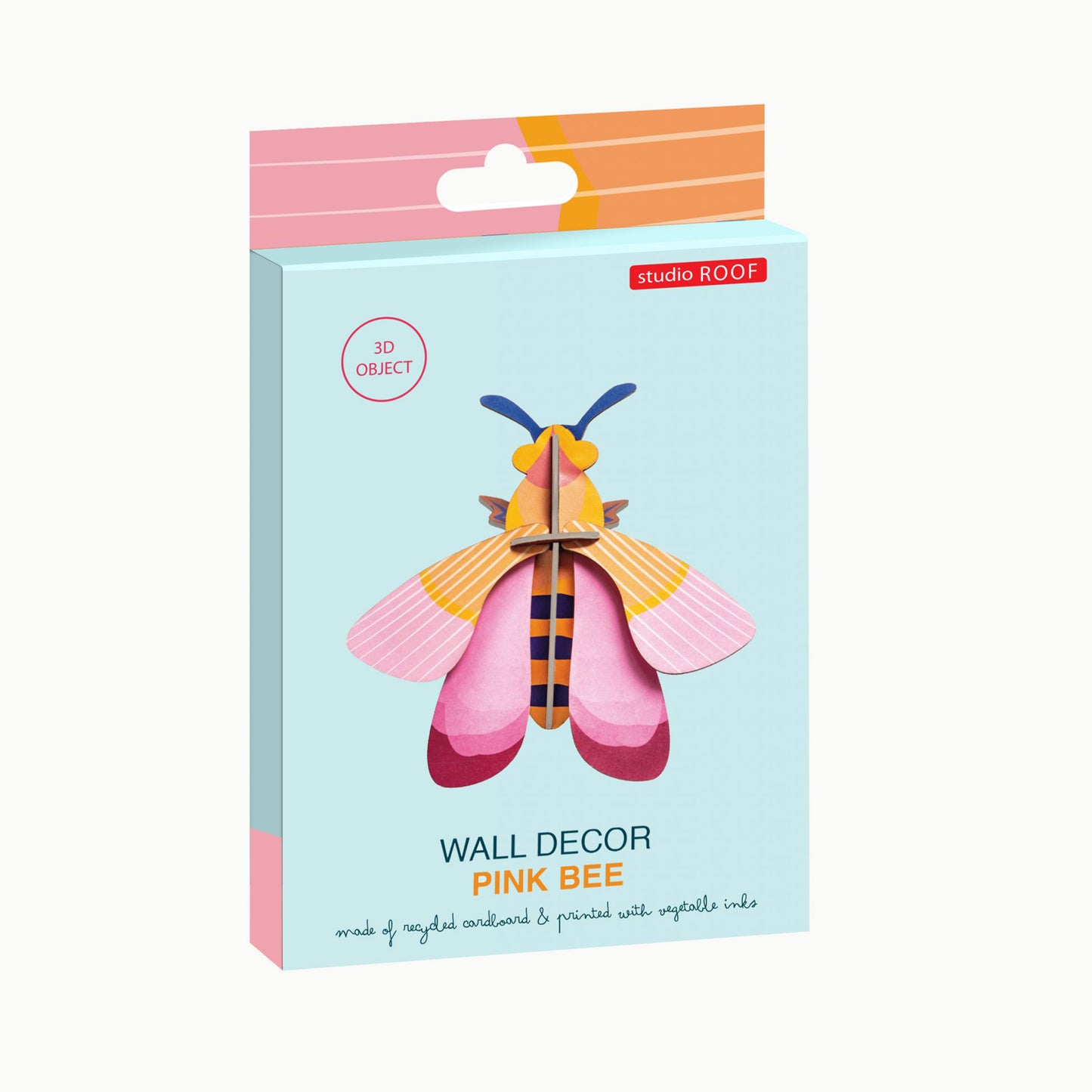 Studio ROOF - Wall Art - Pink Bee