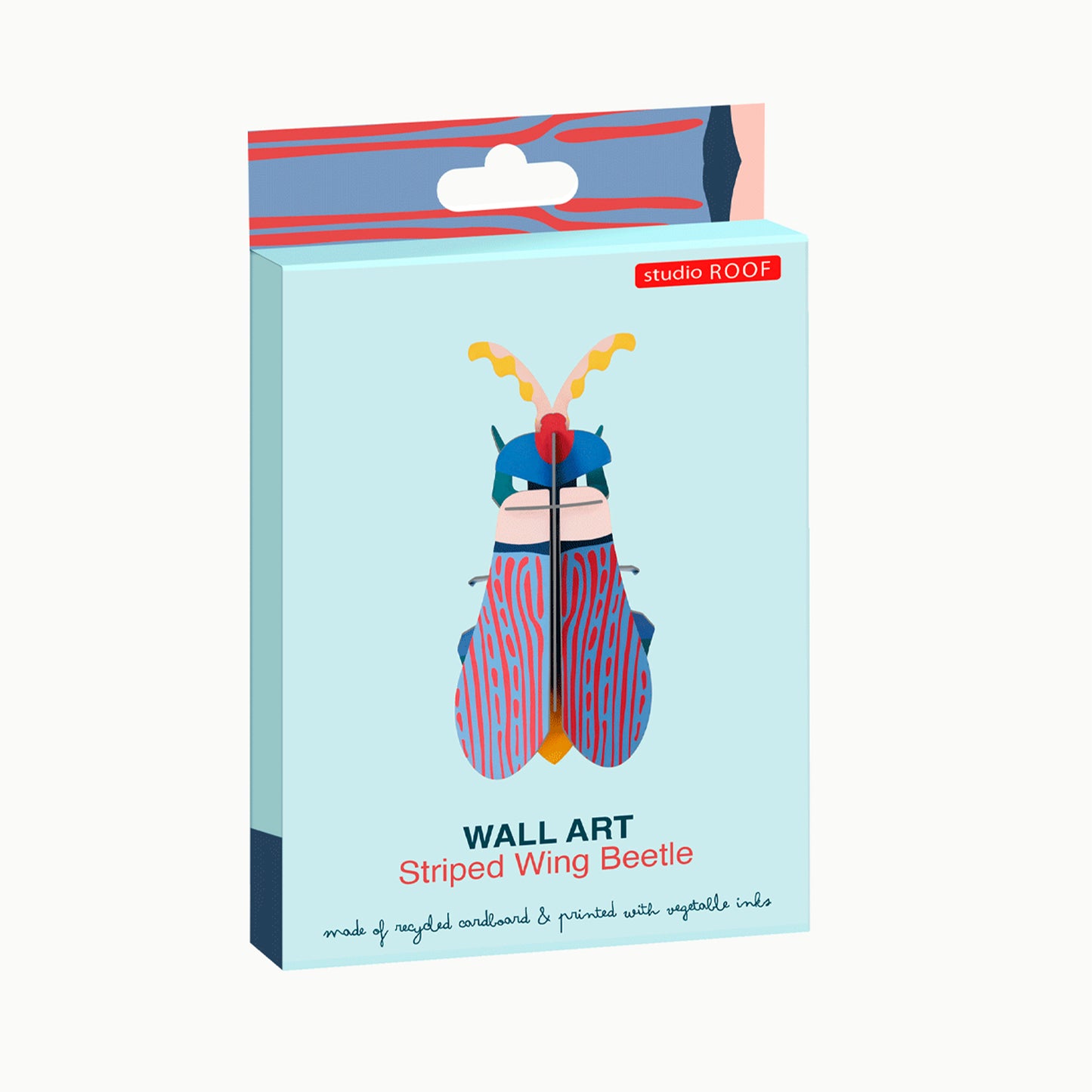 Studio ROOF - Wall Art - Striped Wing Beetle