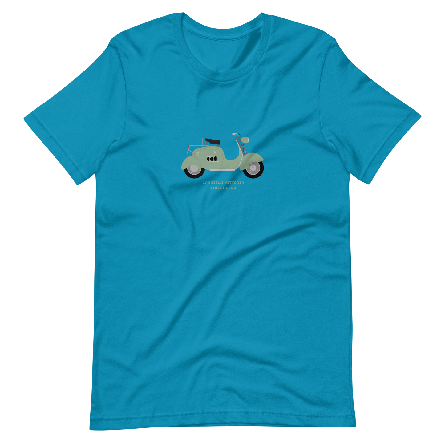 T-Shirt Scooter Carnielli Vittoria, Italia 1953