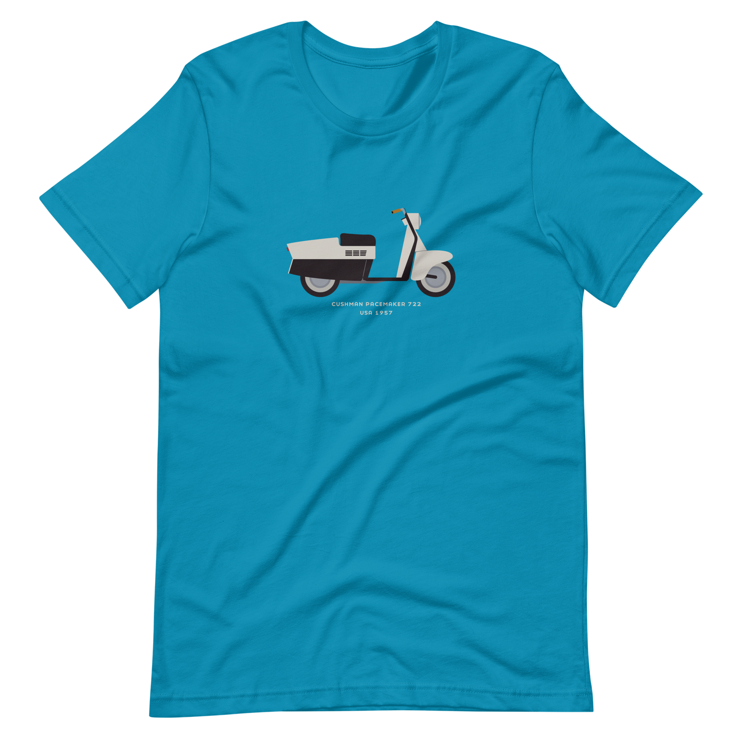 T-Shirt Scooter Cushman Pacemaker 722, USA 1957
