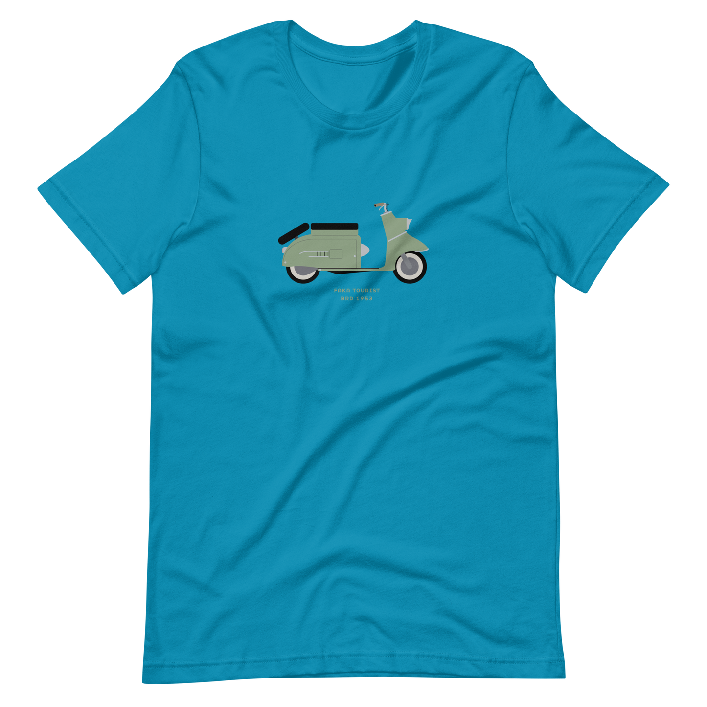 T-Shirt Scooter Faka Tourist, BRD 1953