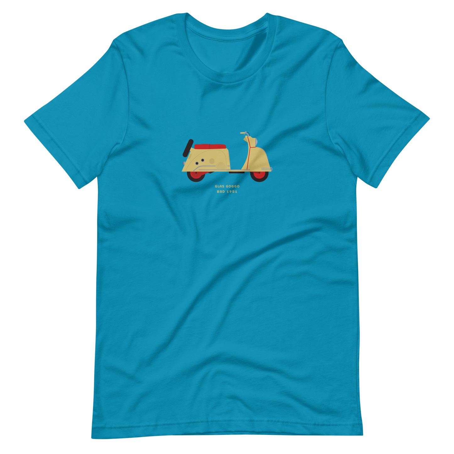 T-Shirt Scooter Glas Goggo, BRD 1951