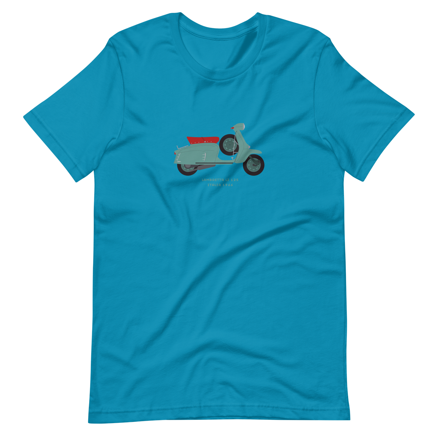 T-Shirt Scooter Lambretta LI 125, Italia 1966