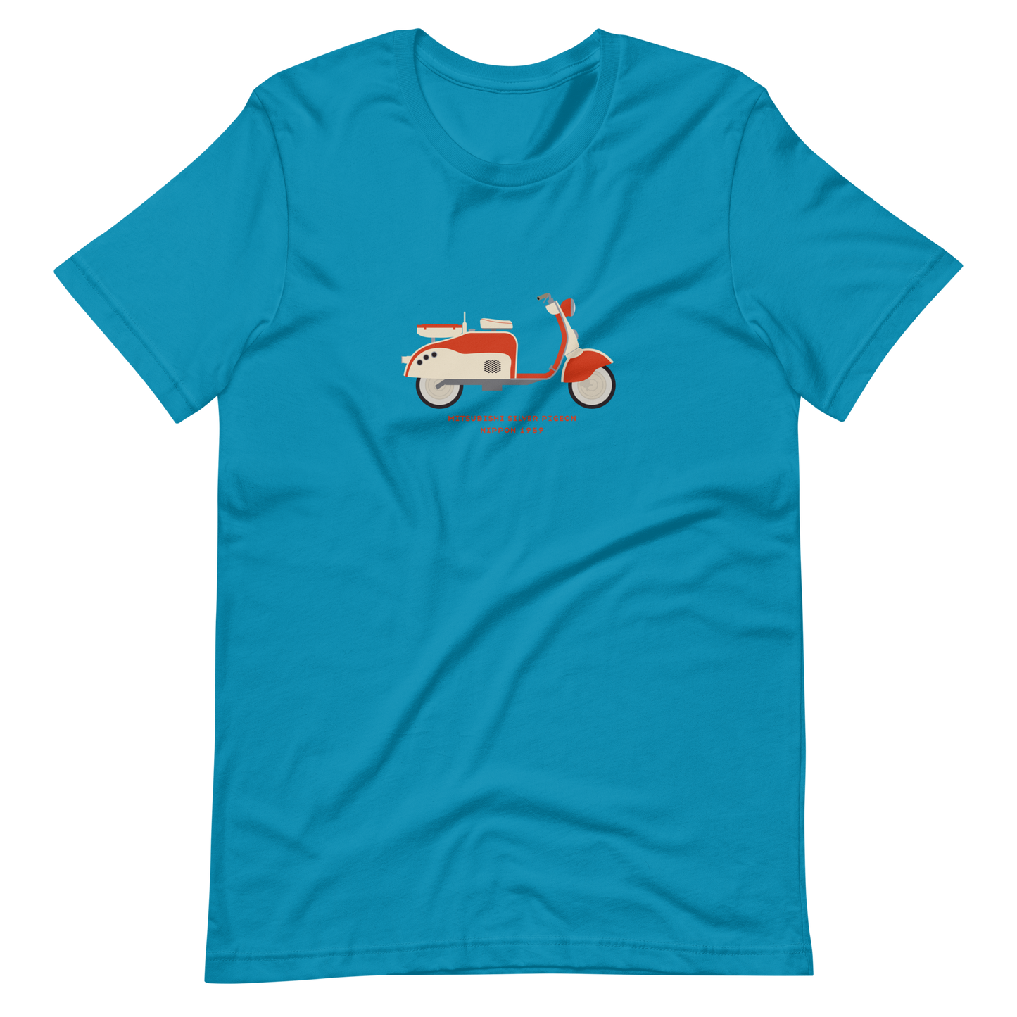 T-Shirt Scooter Mitsubishi Silver Pigeon, Nippon 1959