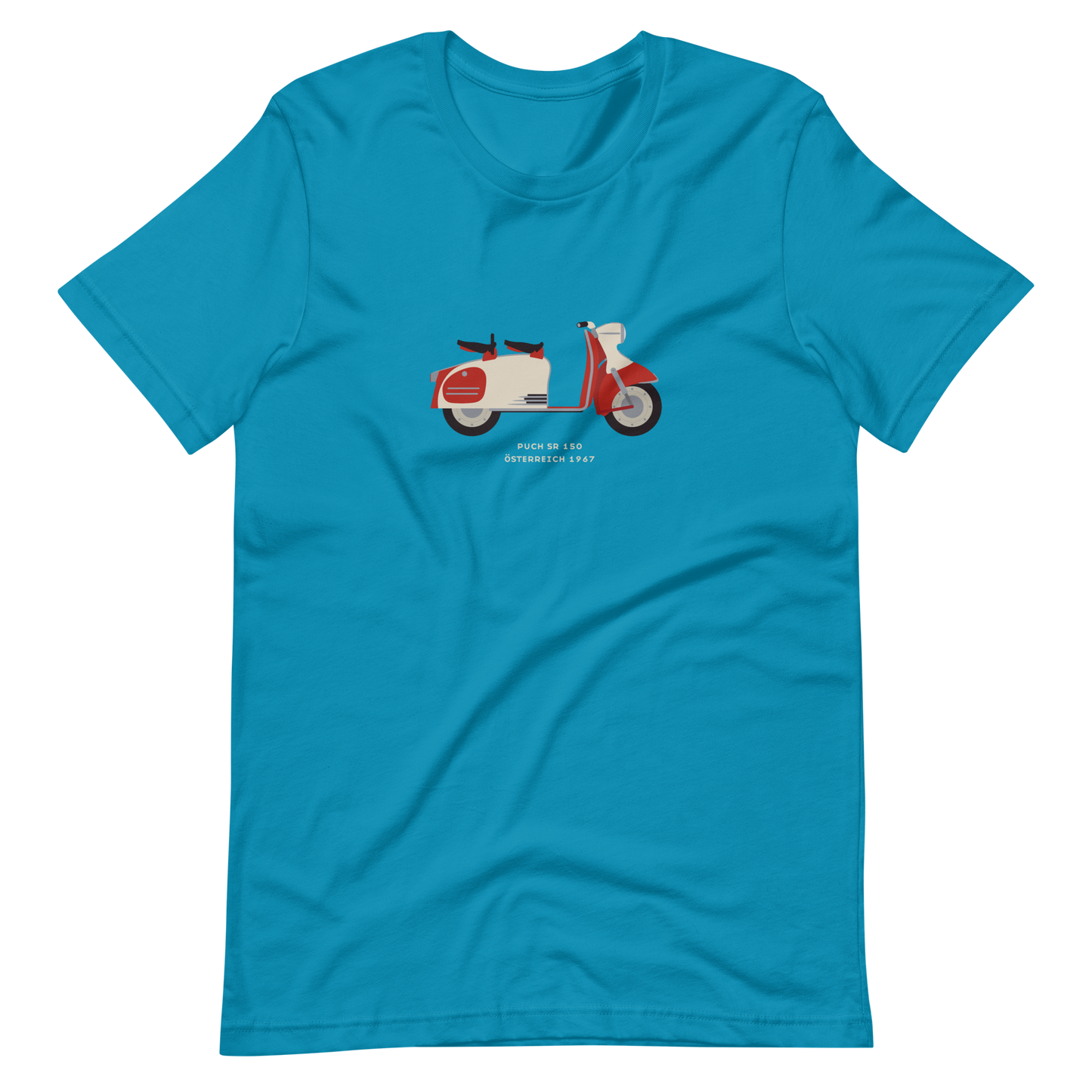 T-Shirt Scooter Puch SR 150, Österreich 1967