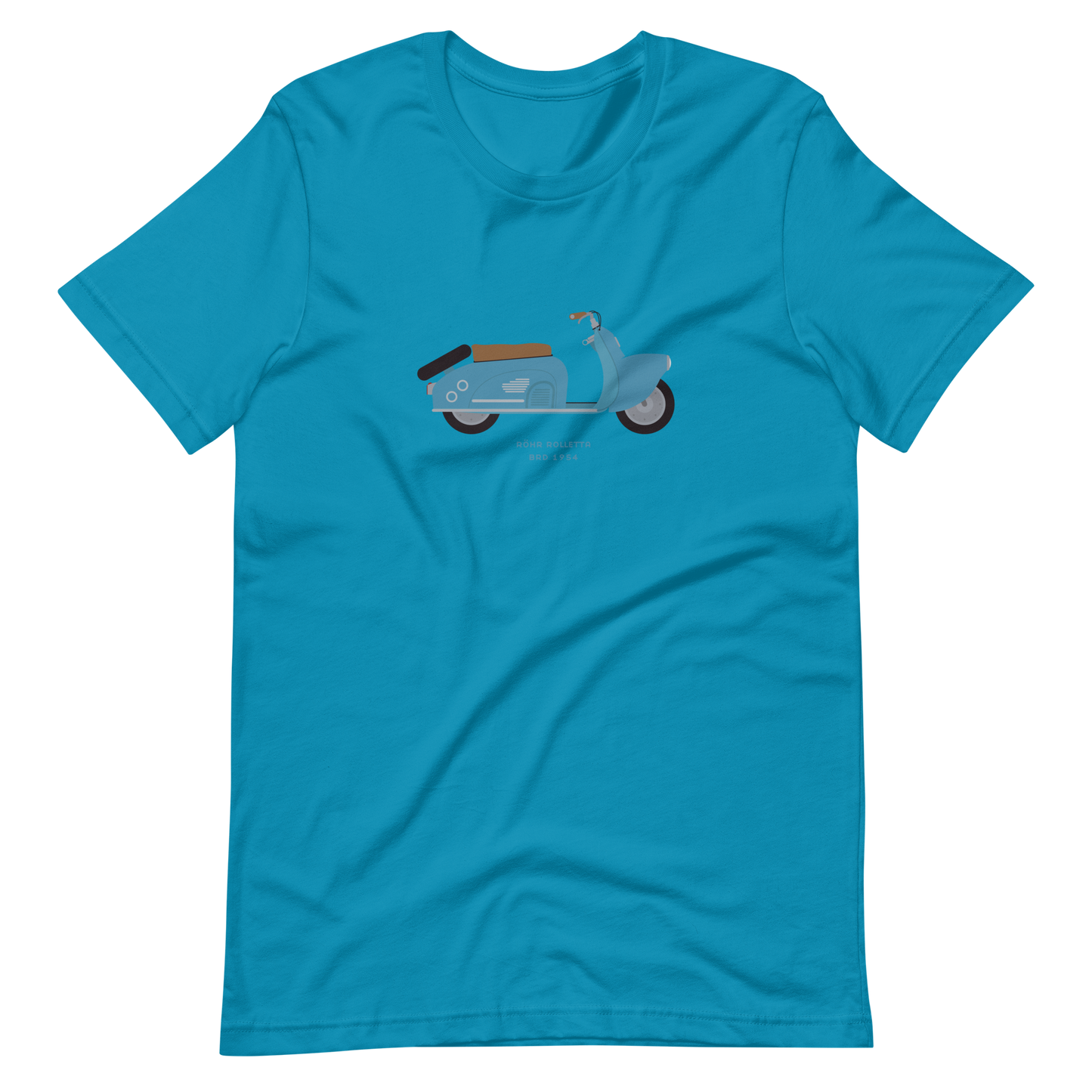 T-Shirt Scooter Röhr Rolletta, BRD 1954