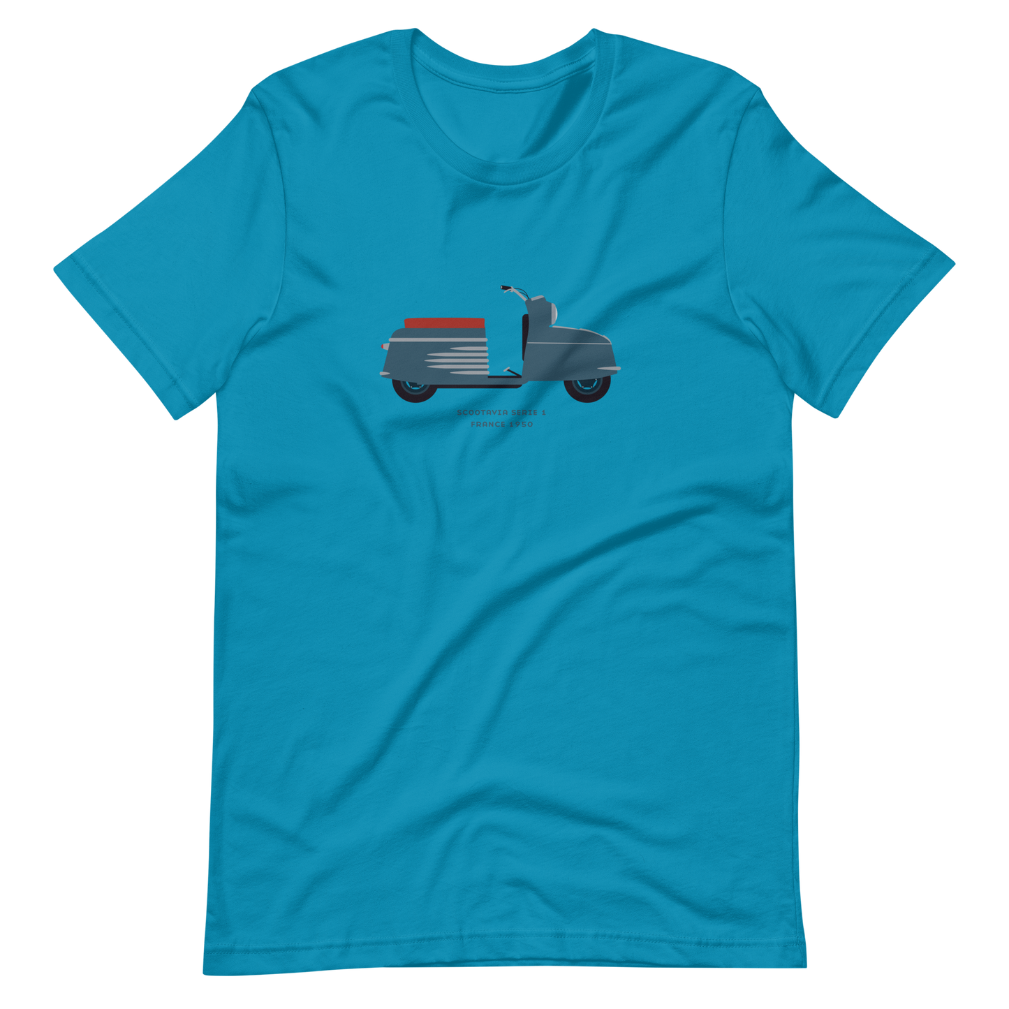 T-Shirt Scooter Scootavia Serie 1, France 1950