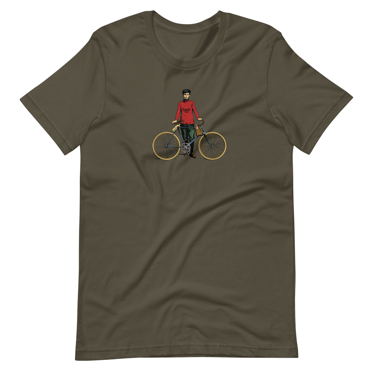 T-Shirt Diamant Radfahrer