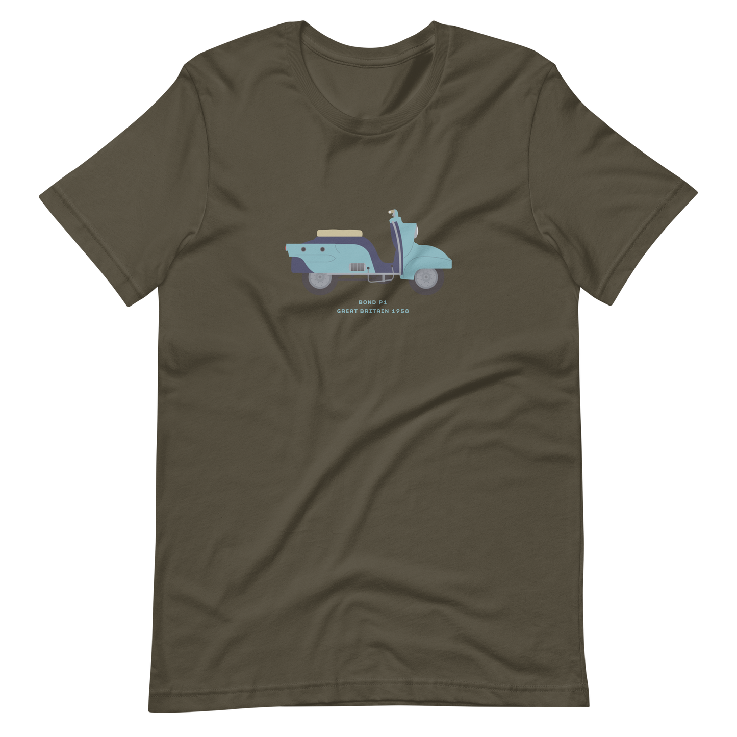 T-Shirt Scooter Bond P1, Great Britain 1958