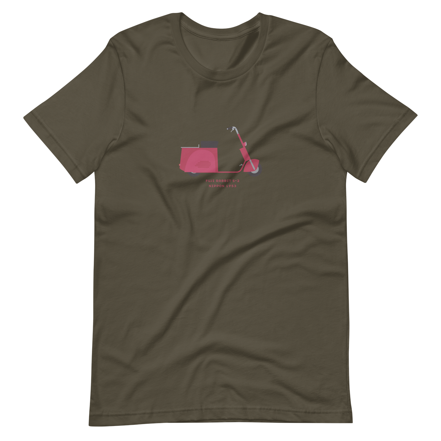 T-Shirt Scooter Fuji Rabbit sS-2, Nippon 1953