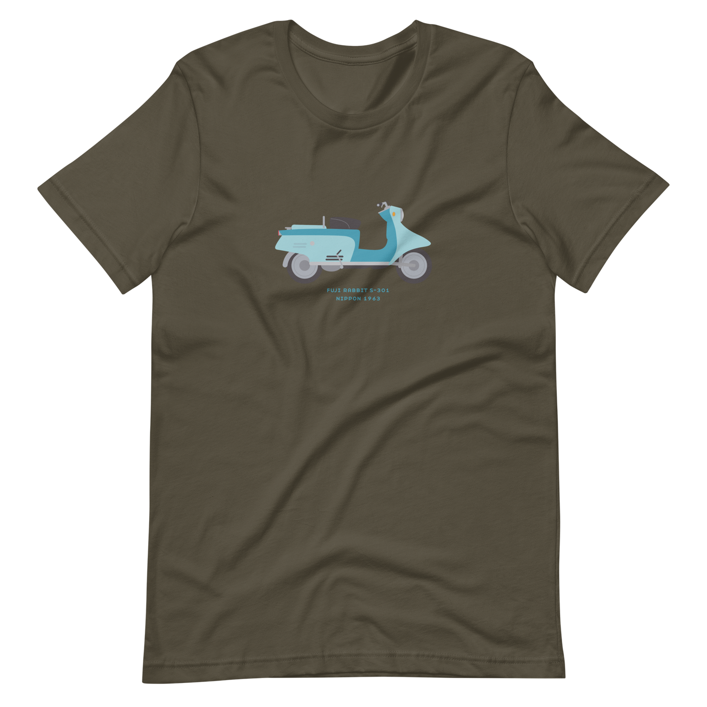 T-Shirt Scooter Fuji Rabbit S-301, Nippon 1963