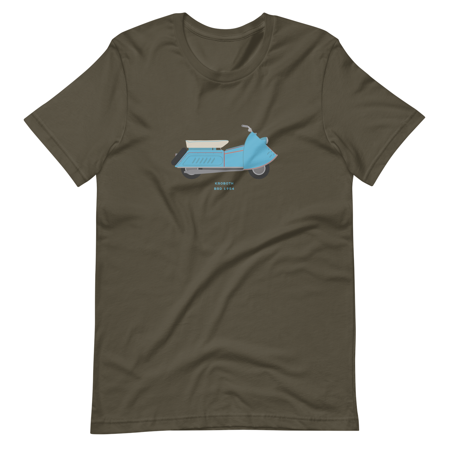 T-Shirt Scooter Kroboth, BRD 1954