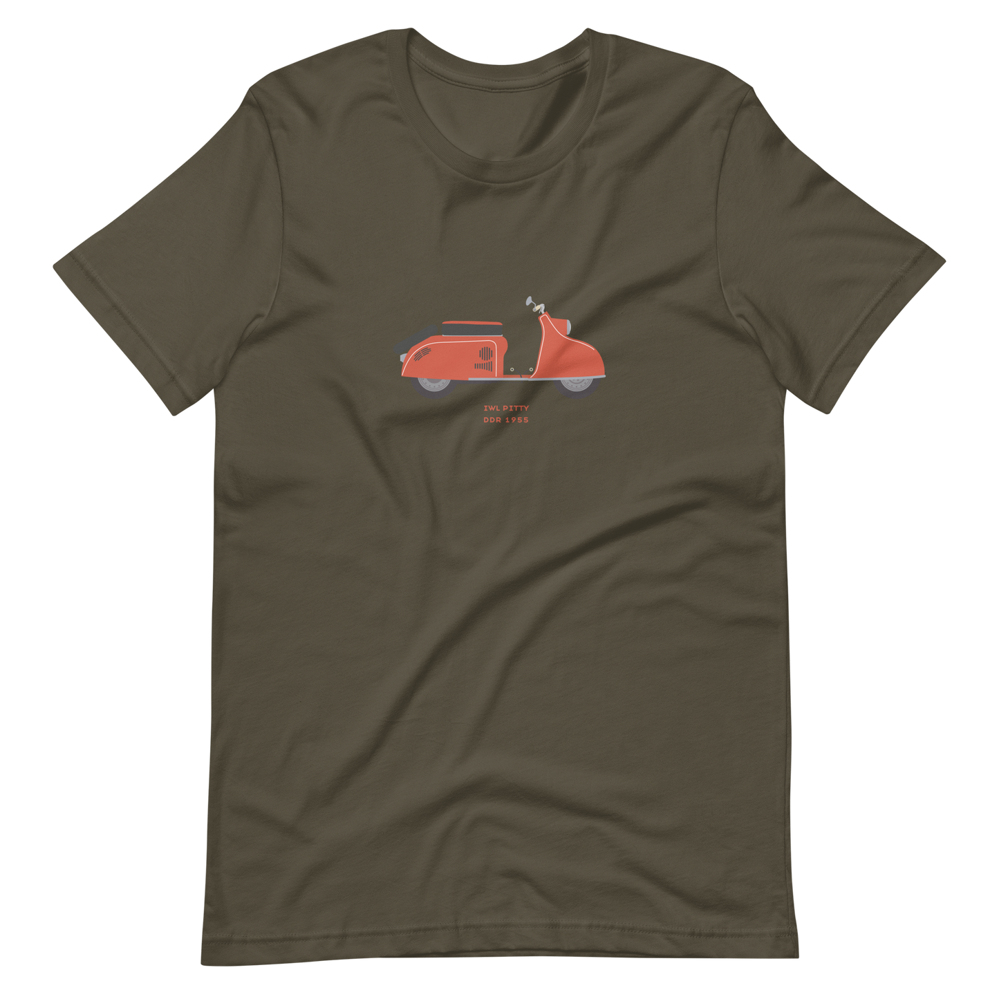 T-Shirt Scooter IWL Pitty, DDR 1955