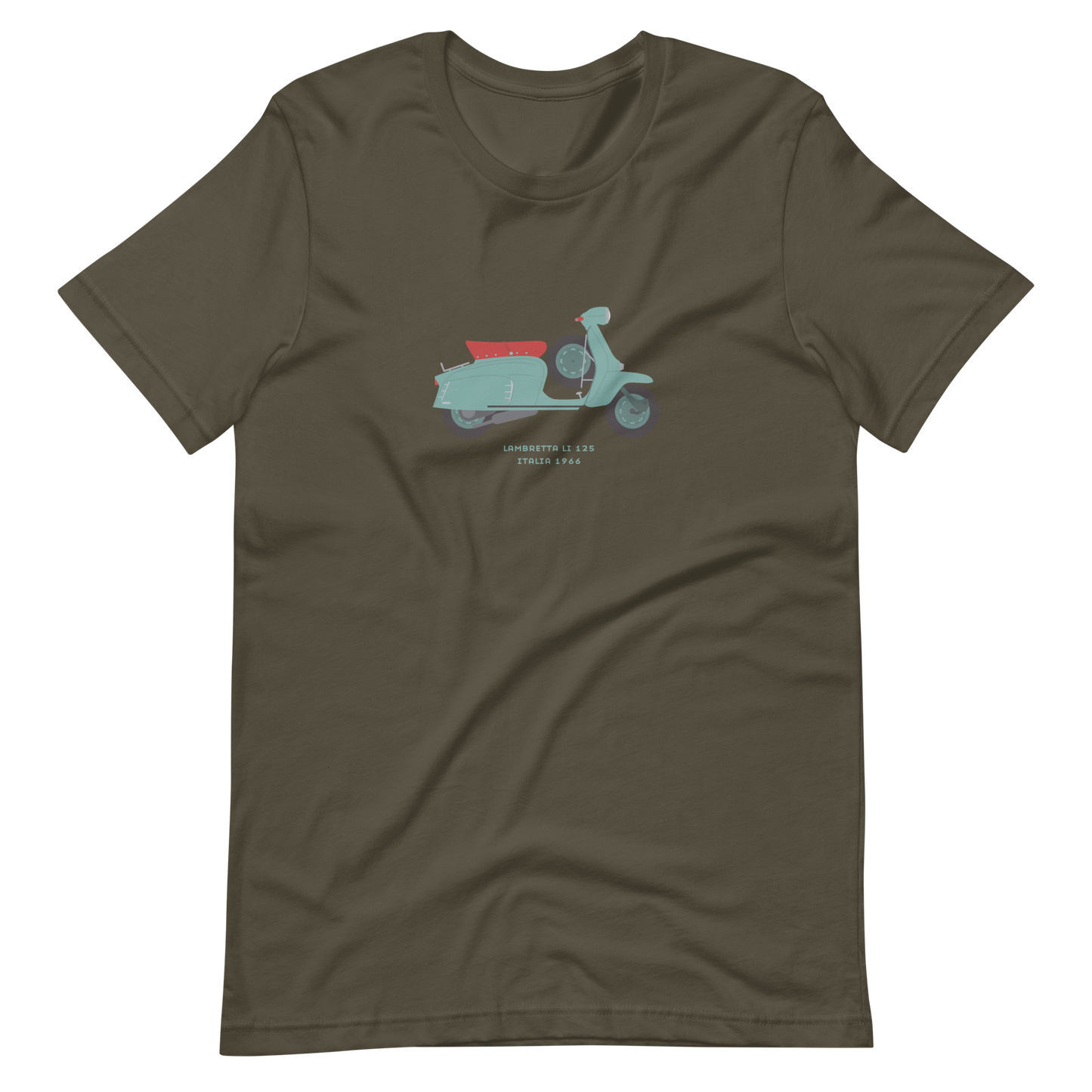 T-Shirt Scooter Lambretta LI 125, Italia 1966
