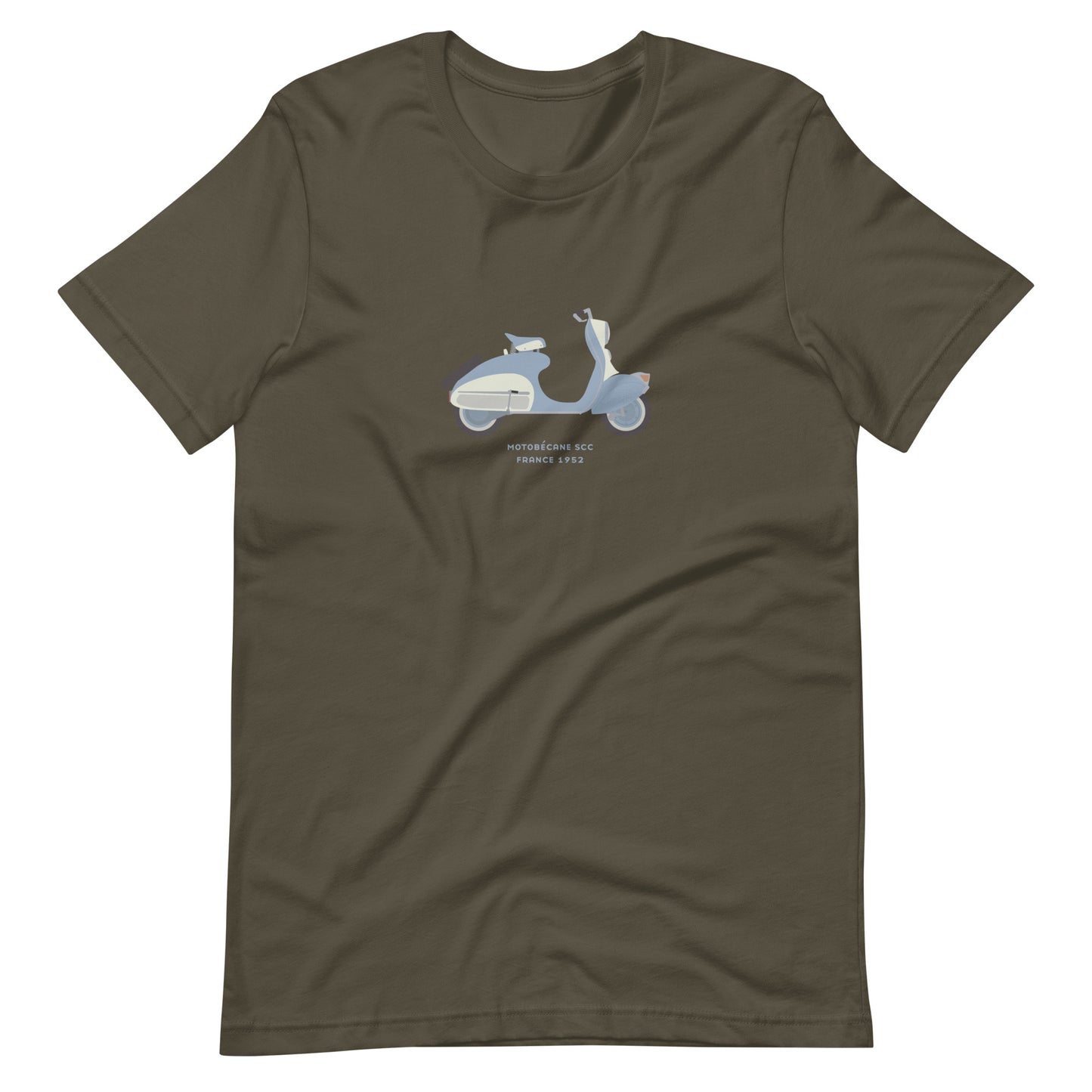 T-Shirt Scooter Motobécane SCC, France 1952