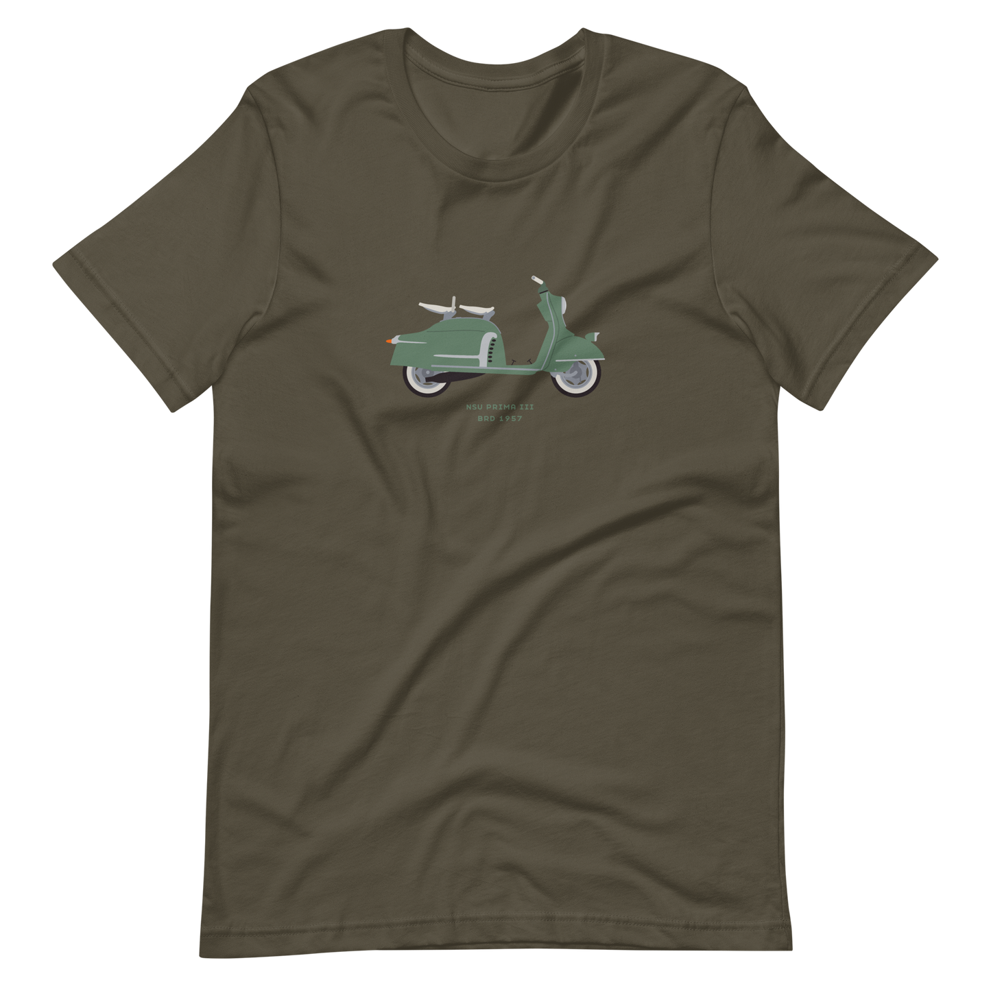 T-Shirt Scooter NSU Prima III, BRD 1957