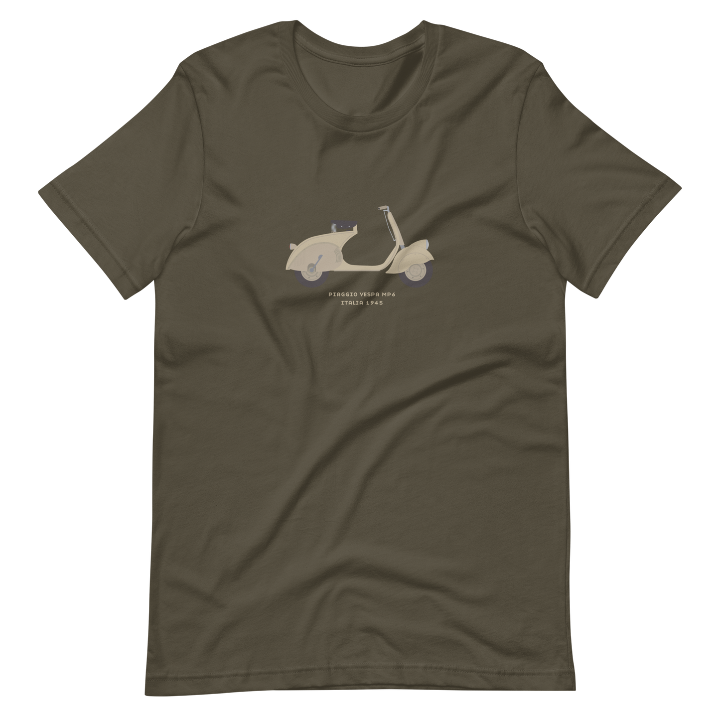 T-Shirt Scooter Piaggio Vespa MP6, Italia 1945