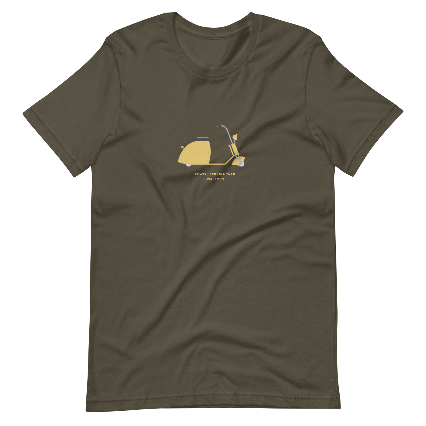 T-Shirt Scooter Powell Streamliner, USA 1939
