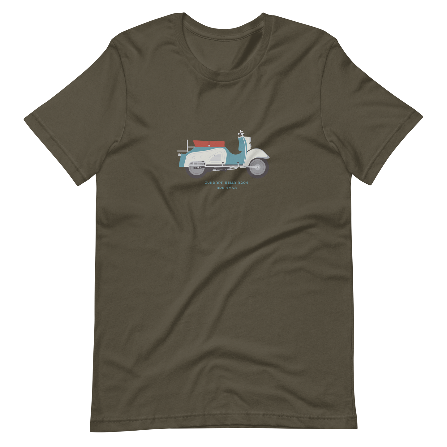 T-Shirt Scooter Zündapp Bella R204, BRD 1958